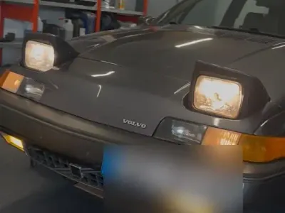 Gebraucht Volvo 480 110 PS (80 kW) 1990 Blau Coupé