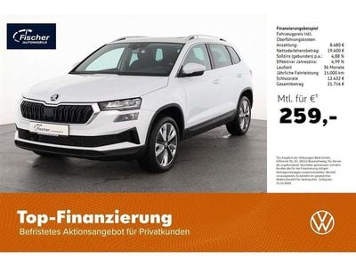 Weiss Gebraucht 2023 Skoda Karoq Ambition SUV | 27.880 € (Guter Preis)