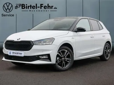 Neu Skoda Fabia Monte Carlo 95 PS (69 kW) 2026 Weiss Kleinwagen