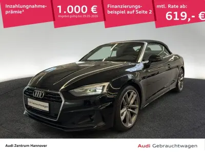 Używany Audi A5 Cabriolet Sport 163 KM (119 kW) 2021 Czarny Kabriolet