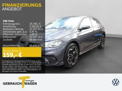 Ny VW Polo R-line 116 HK (85 kW) 2026 Sort Hatchback