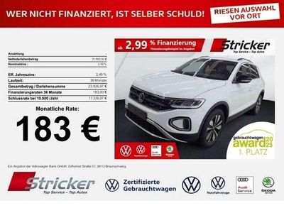 Gebraucht VW T-Roc Goal 116 PS (85 kW) 2025 Weiß SUV
