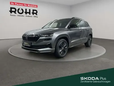 Gebraucht Skoda Karoq SportLine 150 PS (110 kW) 2023 Graphitegrau metallic SUV