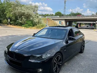 Käytetty BMW 523 204 HP (150 kW) 2010 Musta Sedan