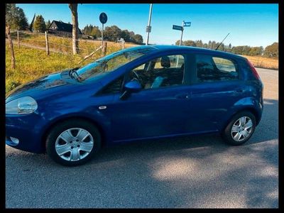 Gebraucht Fiat Grande Punto 77 PS (56 kW) 2007 Blau Kleinwagen