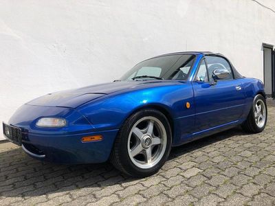 Gebraucht Mazda MX5 116 PS (85 kW) 1990 Blau Cabrio