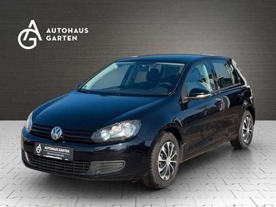 Gebraucht VW Golf VI Trendline 80 PS (58 kW) 2010 Schwarz Kleinwagen