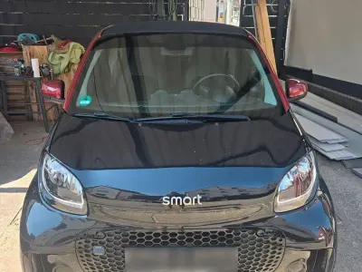 Gebraucht Smart ForTwo Coupé Passion 60 kW (82 PS) 2021 Schwarz Kleinwagen