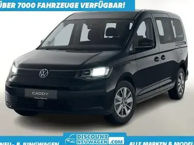 Neu VW Caddy Maxi Life 122 PS (89 kW) 2025 Deep black perleffekt Van / Kleinbus