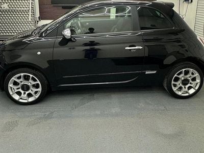 Gebraucht Fiat 500 69 PS (50 kW) 2011 Schwarz Kleinwagen