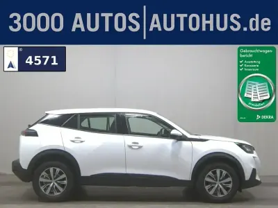 Gebraucht Peugeot 2008 Active 110 PS (80 kW) 2021 Weiss SUV