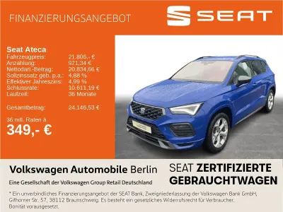 Begagnad Seat Ateca FR 150 HK (110 kW) 2023 Beige SUV