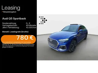Gebraucht Audi Q5 S-Line 367 PS (269 kW) 2022 Ultrablau metallic SUV