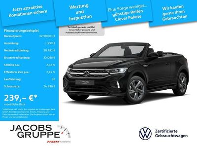 Occasion VW T-Roc Cabriolet IQ Drive 150 PK (110 kW) 2025 Zwart Cabriolet