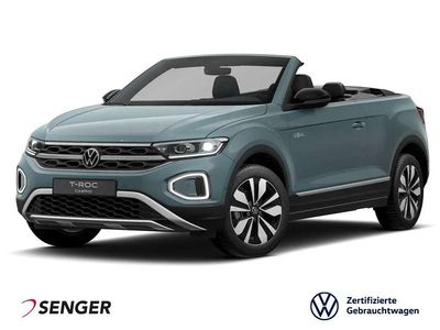 Gebraucht VW T-Roc Cabriolet Goal 150 PS (110 kW) 2025 Petroleum blue metallic Cabrio