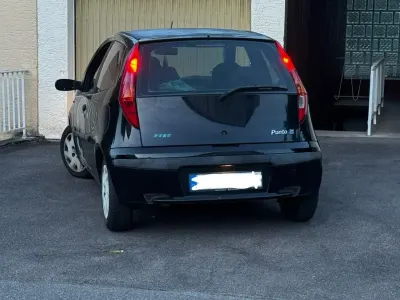 Gebraucht Fiat Punto 2000 Schwarz Kleinwagen