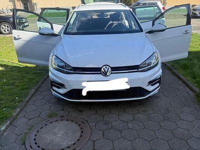 Brugt VW Golf VII R-line 150 HK (110 kW) 2019 Hvid Stationcar