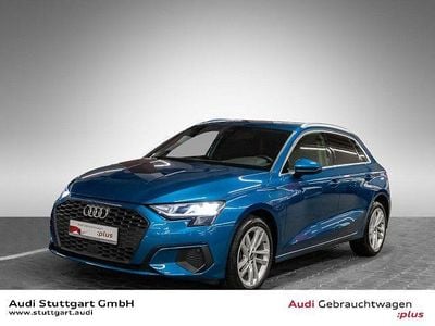 Atollblau metallic Gebraucht 2021 Audi A3 Ambiente Limousine | 20.850 € (Guter Preis)