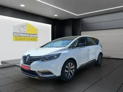 Gebraucht Renault Espace Intens 160 PS (117 kW) 2017 Weiß Van / Kleinbus