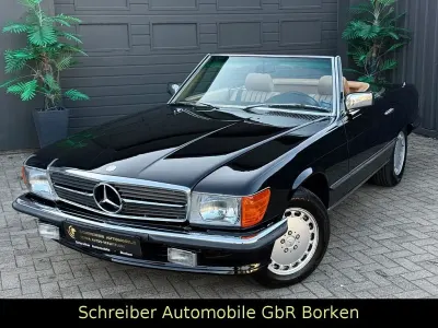 Gebraucht Mercedes SL450 218 PS (160 kW) 1980 Schwarz Cabrio