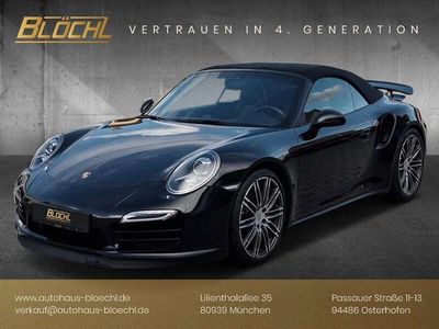 gebraucht Porsche 991 Turbo Cabrio*Approved*Sport-Chrono*Carbon