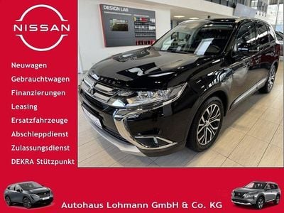 Gebraucht Mitsubishi Outlander Top 150 PS (110 kW) 2018 Pantherschwarz perleffekt SUV