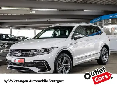Gebraucht VW Tiguan Allspace R-line 190 PS (139 kW) 2023 Pure white SUV