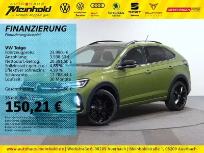 Brugt VW Taigo R-line 116 HK (85 kW) 2024 Grøn SUV