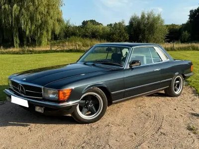 Gebraucht Mercedes SLC380 218 PS (160 kW) 1981 Blau Coupé
