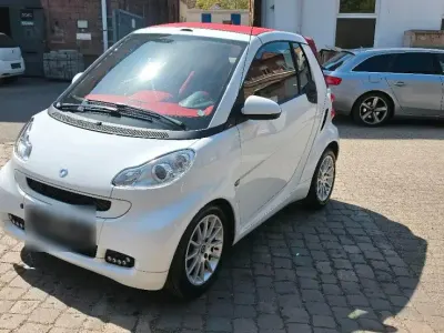 Brugt Smart ForTwo Cabrio 70 HK (51 kW) 2012 Hvid Cabriolet