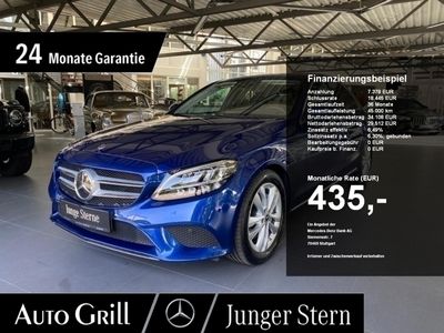 gebraucht Mercedes C300 Avantgarde AHK Distr RüKam 17Zoll