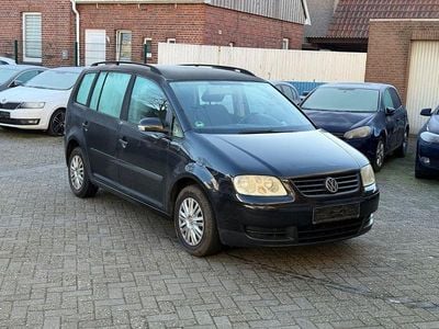Gebraucht VW Touran 102 PS (75 kW) 2004 Schwarz Van / Kleinbus