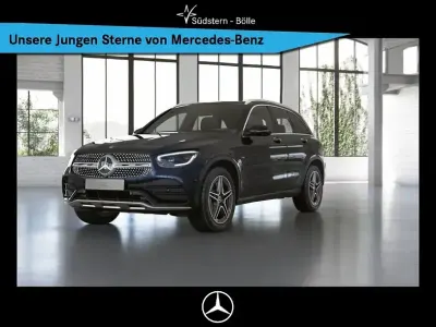 Gebraucht Mercedes GLC300de AMG 306 PS (225 kW) 2021 Blau