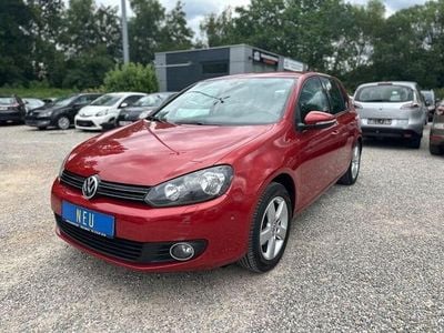 Usata VW Golf VI Team 105 CV (77 kW) 2010 Rosso Utilitaria