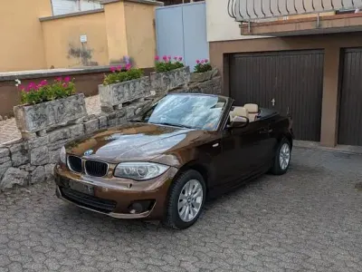 Gebraucht BMW 120 Cabriolet 170 PS (125 kW) 2011 Braun Cabrio
