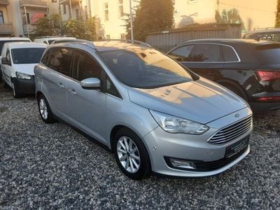 Gebraucht Ford Grand C-Max Titanium 125 PS (91 kW) 2018 Grau Van / Kleinbus