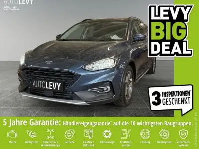 Brugt Ford Focus Active 125 HK (91 kW) 2020 Blå Stationcar