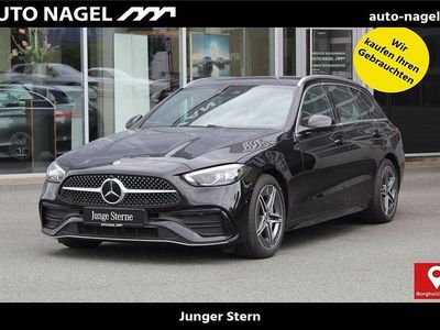 Gebraucht Mercedes C220 AMG 200 PS (147 kW) 2024 Schwarz Kombi