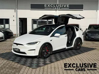 Occasion Tesla Model X Plaid 759 kW (1033 ch) 2023 Blanc SUV