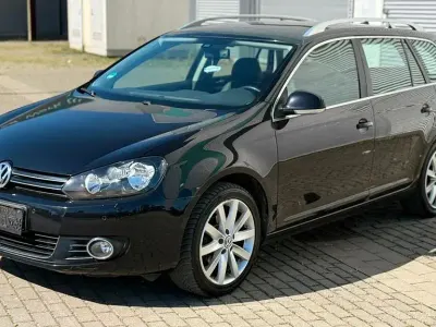 Brugt VW Golf VI Highline 105 HK (77 kW) 2010 Sort Hatchback