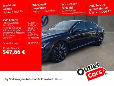 Gebraucht VW Arteon R-line 239 PS (175 kW) 2020 Schwarz Limousine