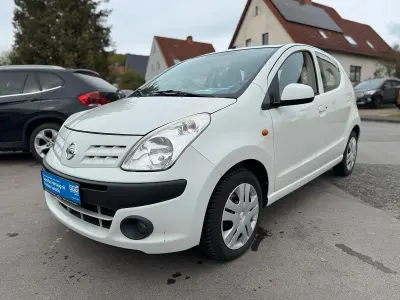 Gebraucht Nissan Pixo 68 PS (50 kW) 2009 Weiß Kleinwagen