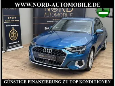Brugt Audi A3 Advanced Plus 110 HK (80 kW) 2021 Blå Sedan