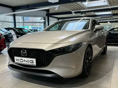 Gebraucht Mazda 3 Exclusive-Line 2025 Beige Limousine