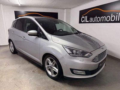 Silber Gebraucht 2017 Ford C-MAX Titanium Van / Kleinbus | 12.790 € (Fairer Preis)