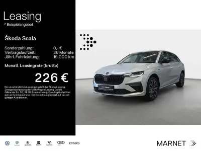 Gebraucht Skoda Scala Selection 116 PS (85 kW) 2025 Brillantsilber metallic Kleinwagen