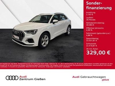 Gebraucht Audi Q3 Advanced 150 PS (110 kW) 2024 Weiß SUV