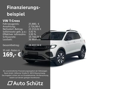 Gebraucht VW T-Cross Life 150 PS (110 kW) 2025 Weiß SUV