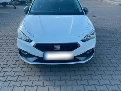 Gebraucht Seat Leon FR-Line 110 PS (80 kW) 2021 Weiß Limousine