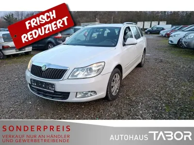 Gebraucht Skoda Octavia Ambiente 122 PS (89 kW) 2009 Weiß Kombi